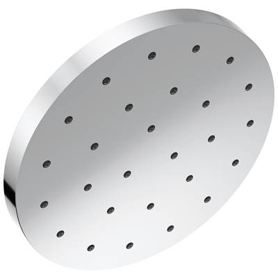 Delta Faucet Universal Showering Components H2Okinetic Single Setting Shower Head with UltraSoakE - Lumicoat Chrome