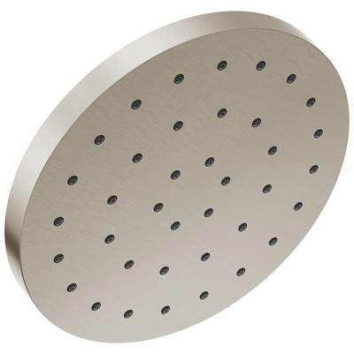 Delta Faucet Universal Showering Components H2Okinetic Single Setting Shower Head with UltraSoakE - Lumicoat Stainless