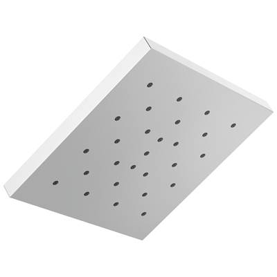 Delta Faucet Universal Showering Components H2Okinetic Single Setting Shower Head with UltraSoakE - Lumicoat Chrome