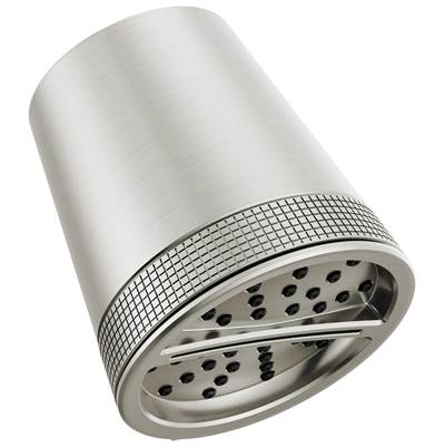 Delta Faucet Universal Showering Components 3-Setting Showerhead - Lumicoat Stainless