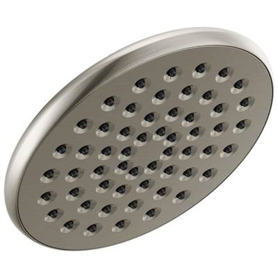 Delta Faucet Universal Showering Components Single-Setting Raincan Shower Head - Stainless