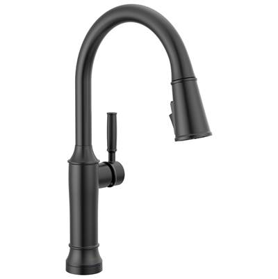 Delta Faucet Renaldie Touch2o Kitchen Faucet with Touchless Technology - Matte Black