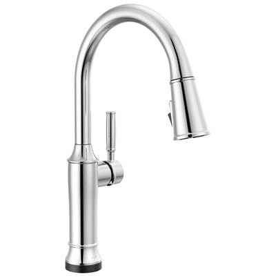 Delta Faucet Renaldie Touch2o Kitchen Faucet with Touchless Technology - Lumicoat Chrome