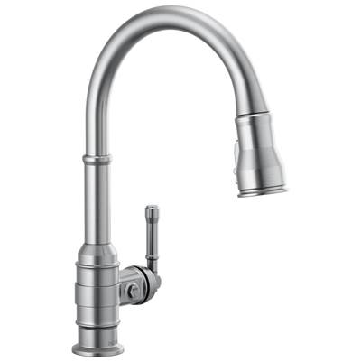 BroderickE Single Handle Pull-Down Kitchen Faucet