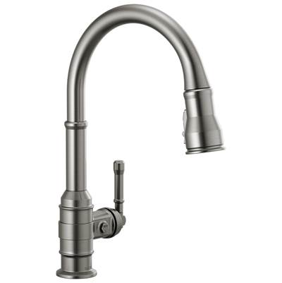 BroderickE Single Handle Pull-Down Kitchen Faucet