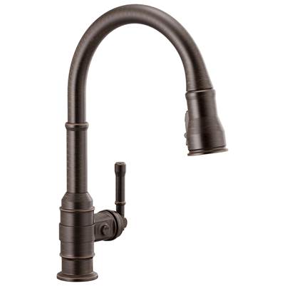 BroderickE Single Handle Pull-Down Kitchen Faucet
