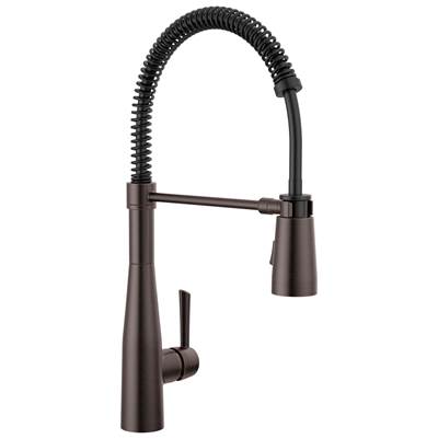 Essa Single-Handle Pull-Down Spring Kitchen Faucet - Venetian Bronze