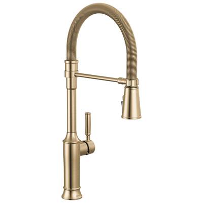 Delta Faucet RenaldiE: | Single-handle | Pull-down - Lumicoat Champagne Bronze