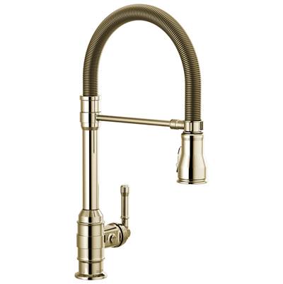 Broderick: Single Handle Pull-Down Kitchen Faucet With Spring Spout