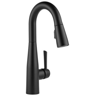 Essa Single Handle Pull-Down Bar / Prep Faucet - Matte Black