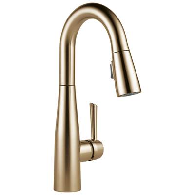 Essa Single Handle Pull-Down Bar / Prep Faucet - Champagne Bronze