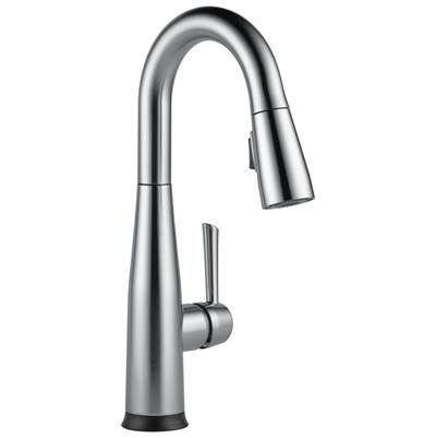 Essa Single Handle Pull-Down Bar / Prep Faucet with Touch<sub>2</sub>O Technology - Arctic Stainless