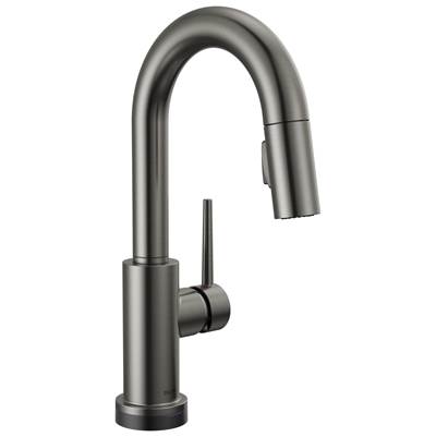Delta Faucet Trinsic Touch2O Bar / Prep Faucet with Touchless Technology - Black Stainless
