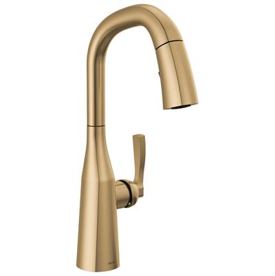 Delta Faucet Stryke | Single handle | Pull-down - Lumicoat Champagne Bronze