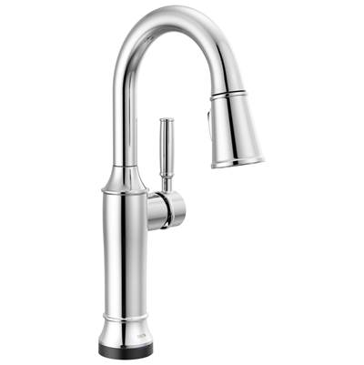 Delta Faucet Renaldie Touch2o Bar / Prep Faucet with Touchless Technology - Lumicoat Chrome