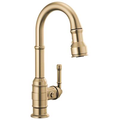 BroderickE Single Handle Pull-Down Bar/Prep Faucet