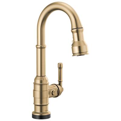 BroderickE Single Handle Pull-Down Bar/Prep Faucet with Touch2O Technology