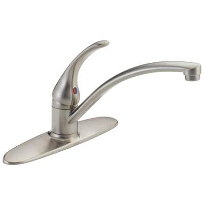 Foundations Single Handle Kitchen Faucet - Stainless
