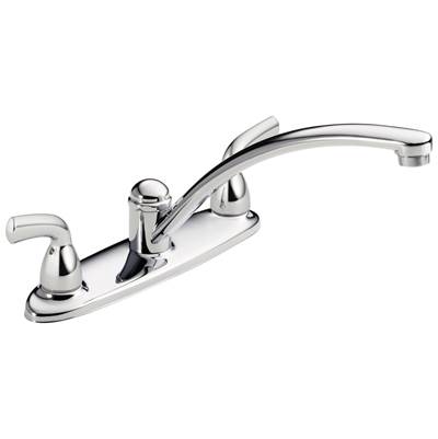 Foundations Two Handle Kitchen Faucet - Chrome