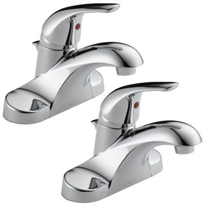 Foundations Single Handle Centerset Bathroom Faucet - Chrome