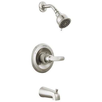 Foundations Monitor 13 Series Tub & Shower Trim - Stainless