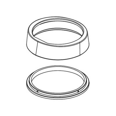 Delta Faucet Solinee Base Ring & Gasket - Chrome