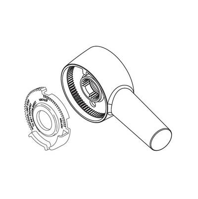 Delta Faucet Trinsic Volume Control Handle - 17 Series - Chrome