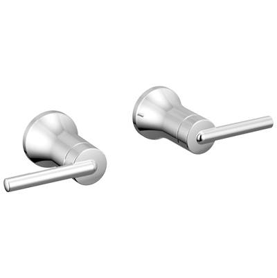 Delta Faucet Trinsic Lever Handle -Wall Mount Lav - Chrome