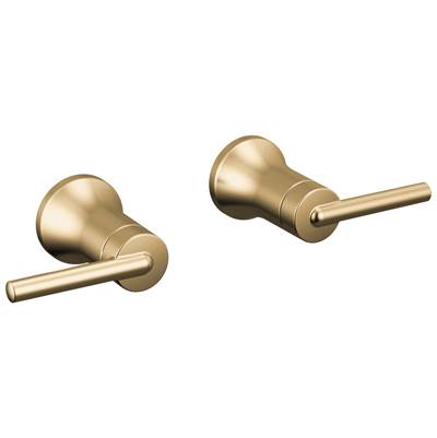 Delta Faucet Trinsic Lever Handle -Wall Mount Lav - Champagne Bronze