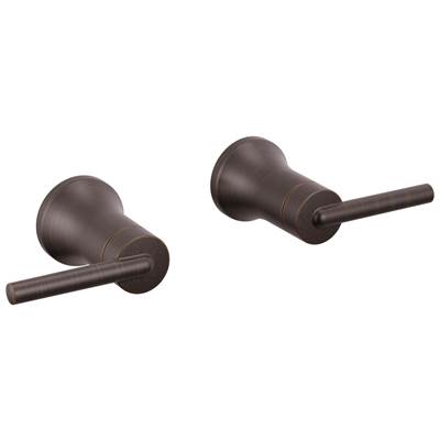 Delta Faucet Trinsic Lever Handle -Wall Mount Lav - Venetian Bronze