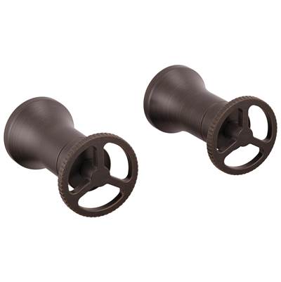 Delta Faucet Trinsic Wheel Handle - Wall Mount Lav - Venetian Bronze