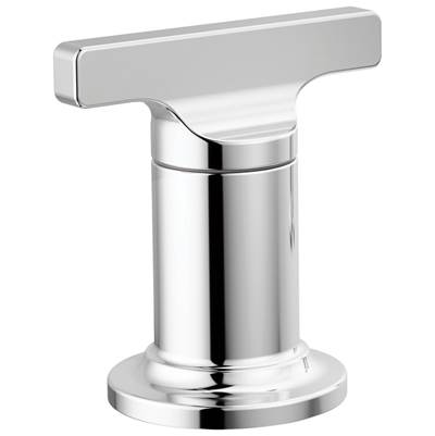 Delta Faucet Tetrae Roman Tub Handles - T-lever - Lumicoat - Chrome