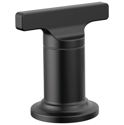 Delta Faucet Tetrae Roman Tub Handles - T-lever - - Matte Black