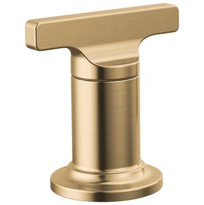 Delta Faucet Tetrae Roman Tub Handles - T-lever - Lumicoat Champagne - Bronze