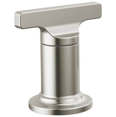 Delta Faucet Tetrae Roman Tub Handles - T-lever - Lumicoat - Stainless