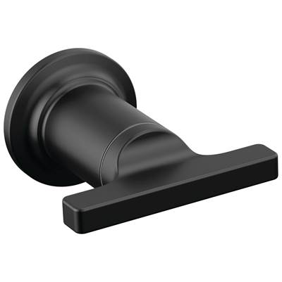 Delta Faucet Tetrae Wall Mount Tub Filler Handle - T-lever - - Matte Black