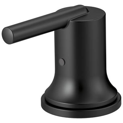 Delta Faucet Trinsic Metal Lever Handle Set - Roman Tub - Matte Black