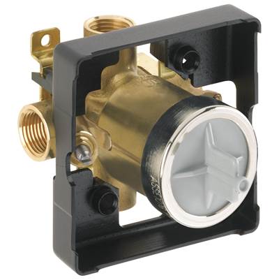 Delta Faucet MultiChoice Universal Tub/Shower Rough-In Valve with Stops - Brass