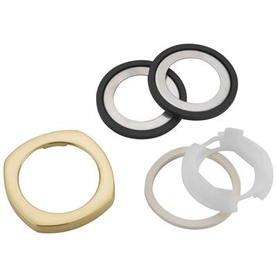 Delta Faucet Stryke | Escutcheon - Lumicoat Champagne Bronze