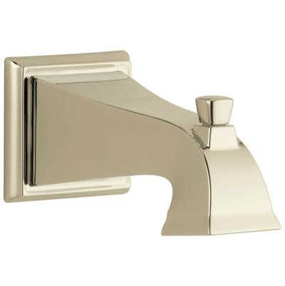 DrydenE Tub Spout - Non-Diverter - Polished Nickel