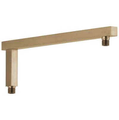 Delta Faucet Universal Showering Components Angular Overhead Shower Arm - Lumicoat Champagne Bronze