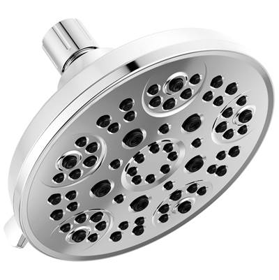 Delta Faucet Universal Showering Components Fixed 5-Setting Showerhead - Chrome