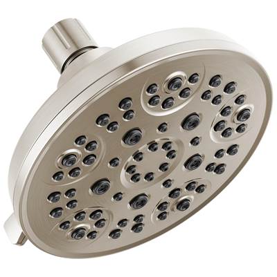 Delta Faucet Universal Showering Components Fixed 5-Setting Showerhead - Spotshield Brushed Nickel