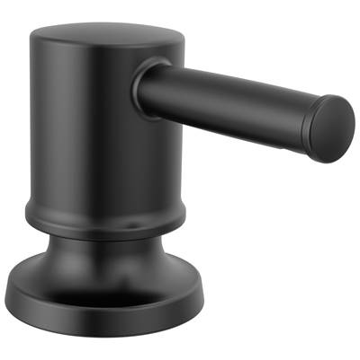 Delta Faucet Renaldie Metal Soap Dispenser - Matte Black