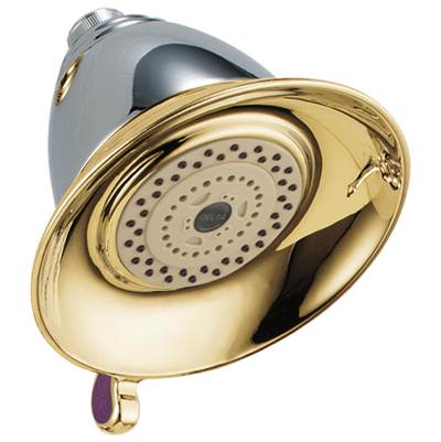 Delta Faucet Universal Showering Components Premium 3-Setting Shower Head - Chrome/Brass