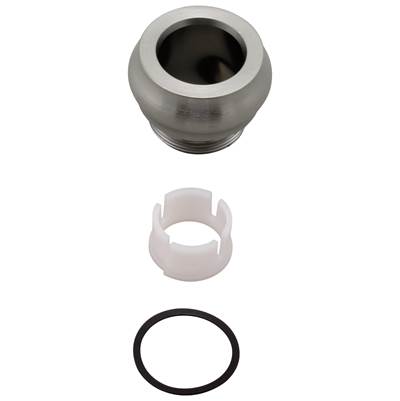 Delta Faucet Victorian Bonnet, Washer & Retainer Clip - Kitchen - Stainless