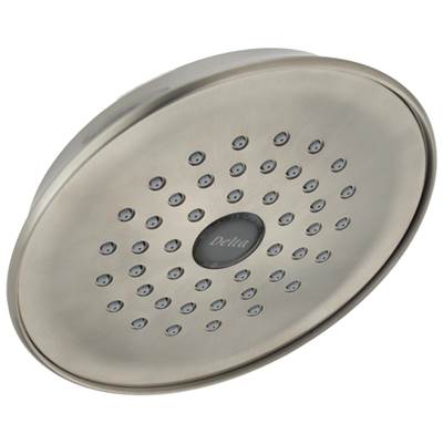 Delta Faucet Universal Showering Components Single-Setting Raincan Shower Head - Stainless