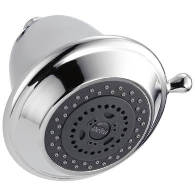 Delta Faucet Universal Showering Components Premium 3-Setting Shower Head - Chrome