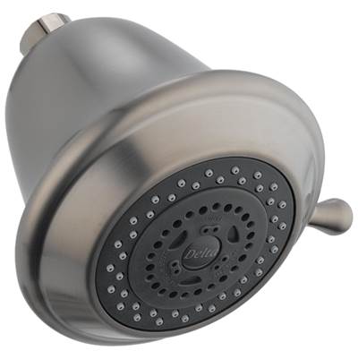 Delta Faucet Universal Showering Components Premium 3-Setting Shower Head - Stainless