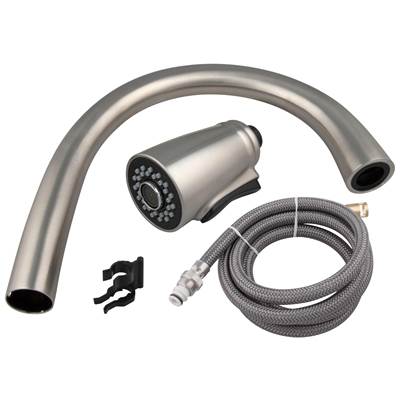 Allora Spray & Hose Assembly w/ Aerator - Pull-Down